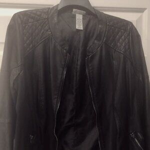 🧥 Catherines Pleather Moto Jacket |